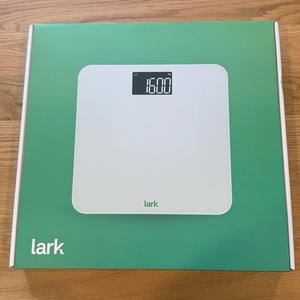 Lark Digital Bathroom Smart Scale in White New in Box